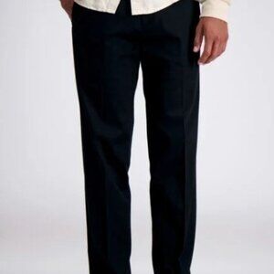 Haggar Black Premium No Iron Pants waist 34